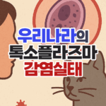 우리나라 집고양이와 길고양이 톡소플라즈마 국내 감염 실태